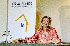 Queen Maxima Visits Villa Pinedo Buddy Program - Maarssen
