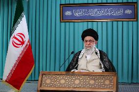 Iran's Supreme Leader Ayatollah Ali Khamenei Urged Voters To Turn Out