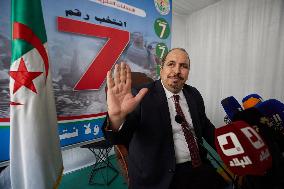 Abderrezak Mokri Holds A Press Conference - Algiers