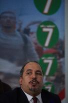 Abderrezak Mokri Holds A Press Conference - Algiers