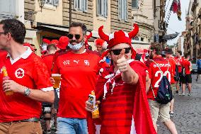 UEFA Euro 2020 - Italy vs Switzerland - Supporters