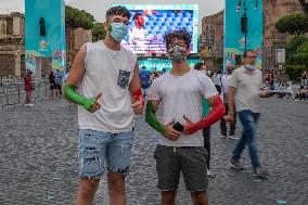 UEFA Euro 2020 - Italy vs Switzerland - Supporters