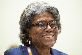 Linda Thomas-Greenfield At A House Committee On Foreign Affairs Hearing - Washington