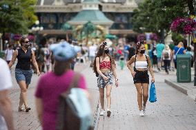 Disneyland Paris Repoens To The Public - Paris