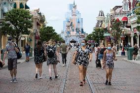 Disneyland Paris Repoens To The Public - Paris