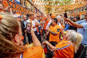 King Willem-Alexander Visit The Marktweg - The Hague