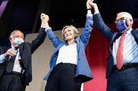 Valerie Pecresse last campaign Meeting - Boulogne Billancourt