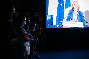 Valerie Pecresse last campaign Meeting - Boulogne Billancourt