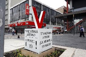 Anti-monuments placed as attempt to demand Justice - Mexico