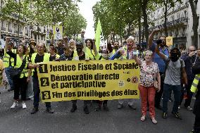 Protest against unemployment - Paris