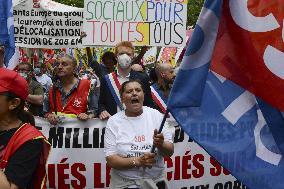 Protest against unemployment - Paris