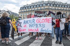 Anti-racist and anti-capitalist pride march - Paris