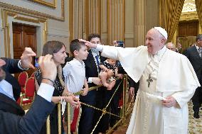 Audience of Pope Francis with the Permanent Deacons of the Diocese