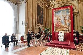 Audience of Pope Francis with the Permanent Deacons of the Diocese