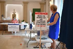 First round of the French regional elections in Cannes