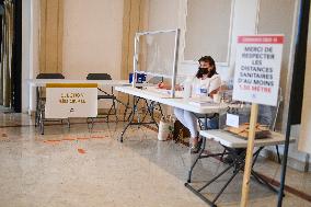 First round of the French regional elections in Cannes