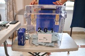 First round of the French regional elections in Cannes