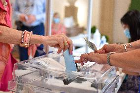 First round of the French regional elections in Cannes