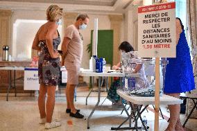 First round of the French regional elections in Cannes