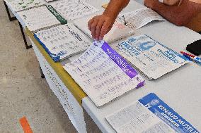 First round of the French regional elections in Cannes