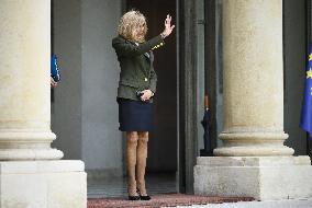 Brigitte Macron and Pramila Patten - Paris