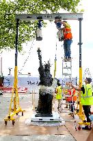 Statue of Liberty Little Sister Installation - NYC