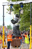 Statue of Liberty Little Sister Installation - NYC