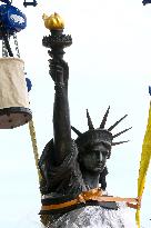 Statue of Liberty Little Sister Installation - NYC