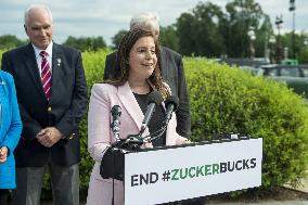 End #Zuckerbucks Press Conference - Washington