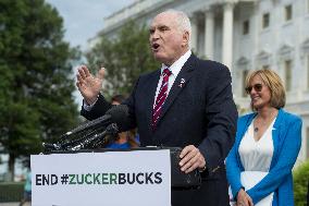 End #Zuckerbucks Press Conference - Washington