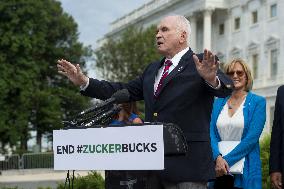 End #Zuckerbucks Press Conference - Washington