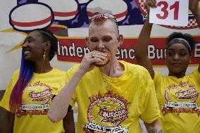 Annual Burger Eating Championship - Washington