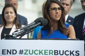 End #Zuckerbucks Press Conference - Washington