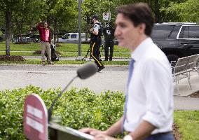 Justin Trudeau Press Conference - Ottawa