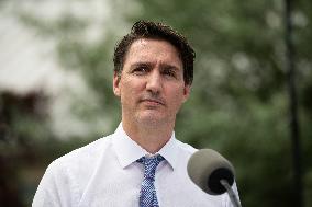 Justin Trudeau Press Conference - Ottawa