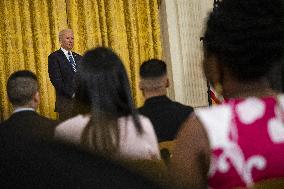 Naturalization Ceremony At The White House - Washington