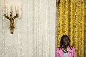 Naturalization Ceremony At The White House - Washington