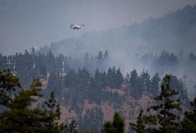 Wildfire Rages In Lytton - British Colombia