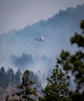 Wildfire Rages In Lytton - British Colombia