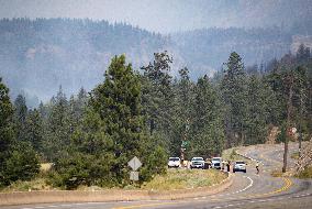 Wildfire Rages In Lytton - British Colombia