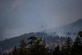 Wildfire Rages In Lytton - British Colombia