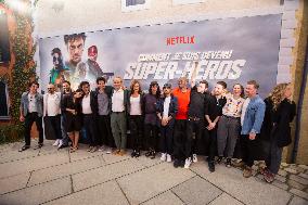 Comment Je Suis Devenu Super-Heros Netflix Paris film premiere