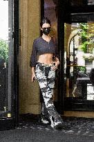 Bella Hadid Leaving Her Hotel - Paris