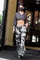 Bella Hadid Leaving Her Hotel - Paris
