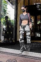 Bella Hadid Leaving Her Hotel - Paris