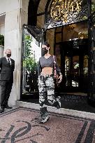 Bella Hadid Leaving Her Hotel - Paris
