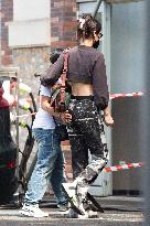 Bella Hadid Leaving Her Hotel - Paris