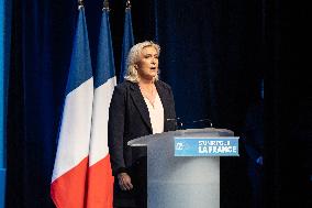 Congress of RN - Speech of Marine Le Pen