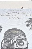 74th Cannes Film Festival poster installations