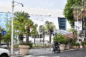 74th Cannes Film Festival poster installations